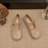 Lightweight and Breathable Retro French Flat-soled Single Shoes Women's 2025 New Spring Versatile One-pedal Mary Jane Single Shoes