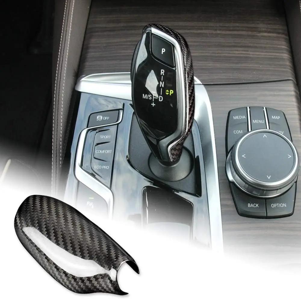 Carbon Fiber Gear Shift Knob Cover for BMW G30 G31 G11 G01 G02 G32 GT