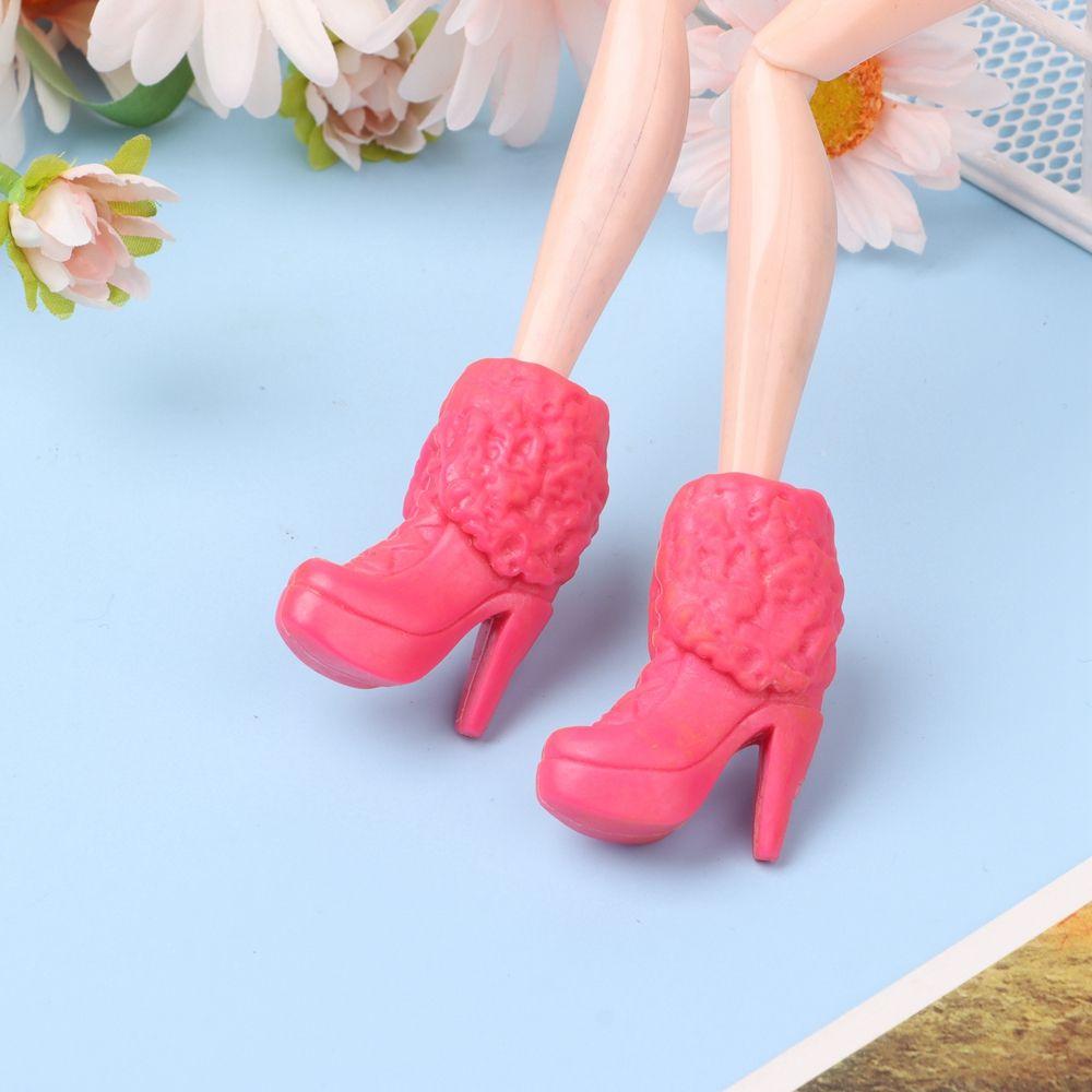 1 Pair 12 Styles 1/6 Fashion Accessories Doll Shoes 30cm Dolls Boot Long Knees Boots
