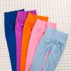 Suit for Women, Two-Piece Running Training Set, European and American Style Yoga Straps, Beautiful Back Design, Fitness High-Waisted Peach Pants