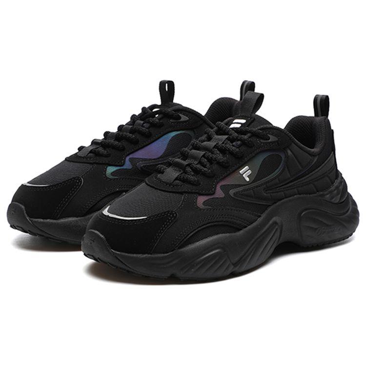 Fila Fusion Кеды-ракушки Синтетическая кожа Модные Спортивные Амортизирующие Износостойкие Водонепроницаемые Низкие Повседневная обувь Женские кроссовки T12W217303FBS