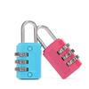 Mini Number Lock 3 Digit Zinc Zinc Alloy Padlock Portable Password Lock  Trolley Case