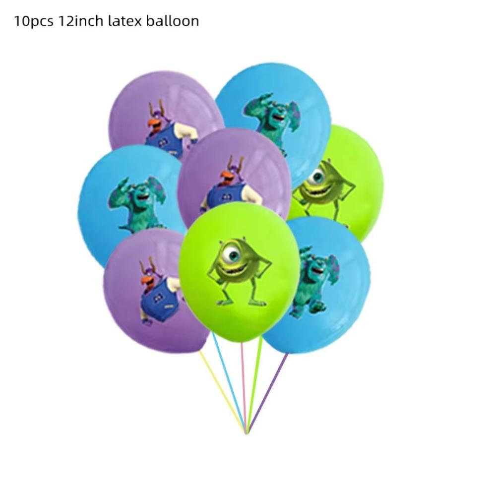 Cartoon Monster University Party Tablecloth Kids Boys Birthday Party Decor Disposable Tableware TableCover Supplies