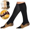 Mens Womens Anti-Fatigue Compression Unisex Flight Travel Socks Anti Swelling