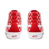 Vans Concepts X  Sk8 Vault Og Lx Mohair High Top Skate Shoes Unisex Sneakers Red White Checkered VN0A4BVBY5