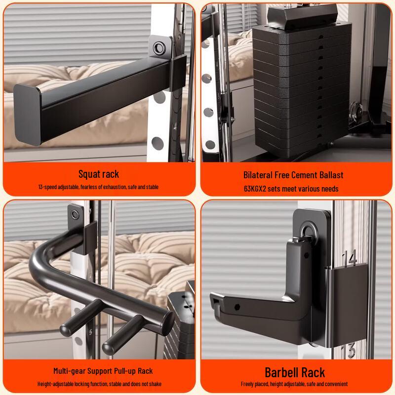 YANBO All-in-One Home Gym Gantry Squat Rack