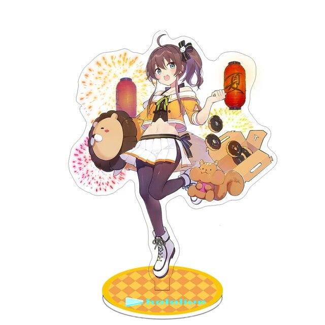 Аниме Hololive Vtuber аниме 15 см фигурки косплей акриловые подставки модель изысканные грили декор стола милый стоячий знак фанаты подарок