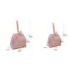 Leaf Embroidery Flower Handbag Cloth Festive Sugar Bag Hanfu Flower Knot Wrist Bag  Shopping
