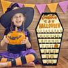 Holiday Halloween Wooden Props Decoration Countdown Sign Countdown Calendar