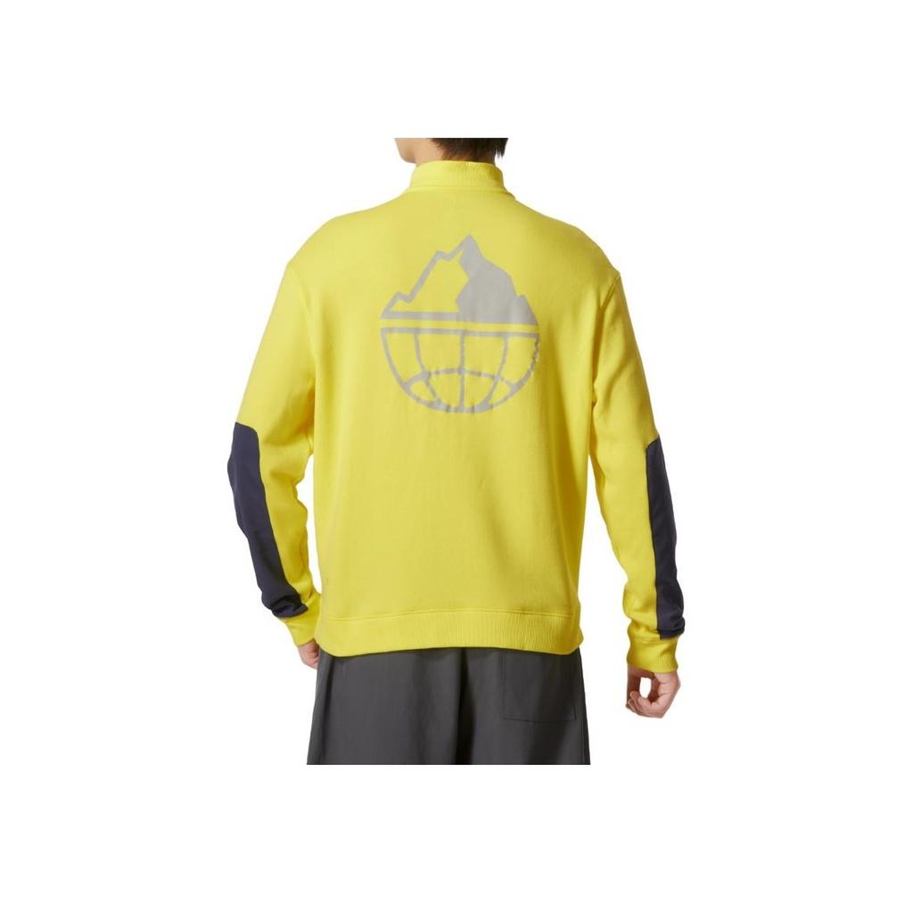 Under Armour Спортивная толстовка с капюшоном Color Block Half Zip, мужская толстовка с капюшоном, желтая 1374544-720