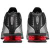 Nike Shox R4 Нескользящие Износостойкие Низкие Повседневные Кроссовки для Бега Женские Серебристо-Черные Кроссовки AR3565-011