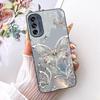 For Motorola Moto G62 5G Case Luxury Flowers Butterfly Painted Cover Soft Silicone Phone Case For Motorola G62 MotoG62 5G Fundas