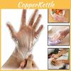 Disposable Gloves Food Grade Transparent Film Cover Thickened Kitchen Takeaway