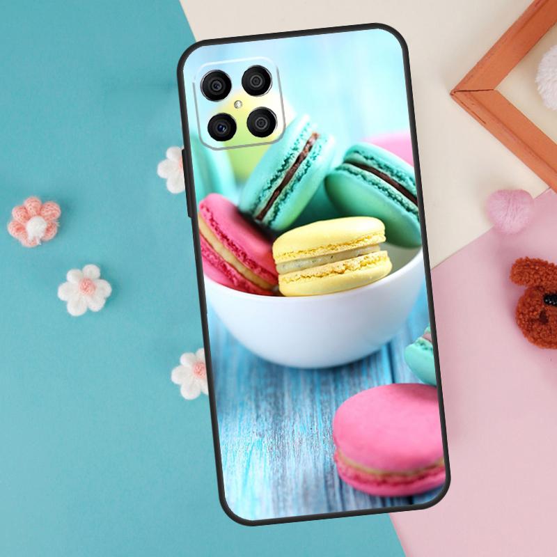 Кейс для торта-макарон Десерт Чехол Для Honor 200 Pro 50 70 90 X9a X8a X8 X9 X8b X9c X9b Honor Magic 7 5 6 Lite Pro Чехол