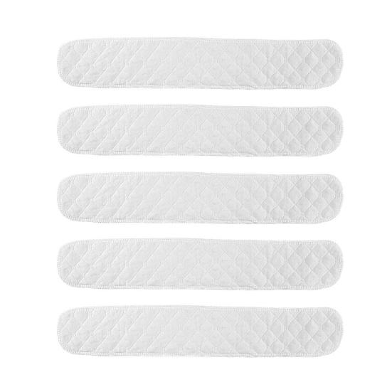 5 шт. хлопковые вкладыши для бюстгальтера 3 слоя под грудью поглотители пота многоразовые моющиеся вкладыши для бюстгальтера для женщин