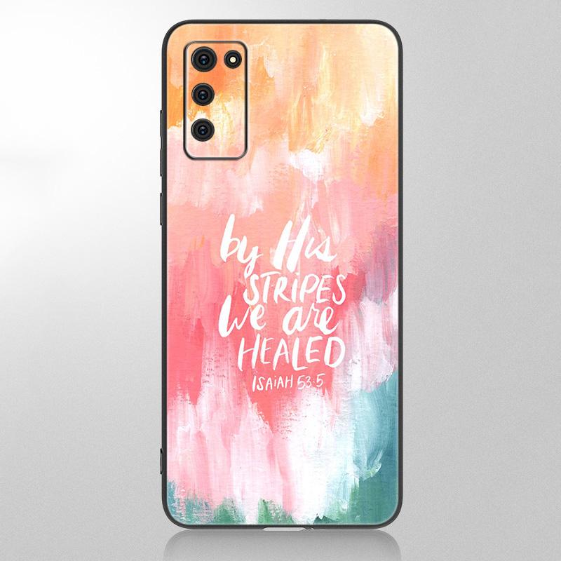 Чехол с изображением Библии Иисуса Христа и христианства для Samsung Galaxy A12 A02S A22 A32 A52 A72 A71 A51 A41 A31 A21 A11 A50 A70 A10S A20S