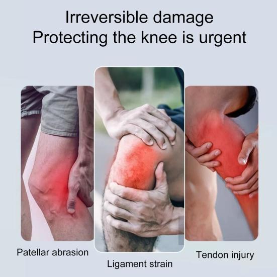 Adjustable Knee Pad Elastic Moisture-Absorbing Breathable with Fastener Tape High Design Knee Support Brace