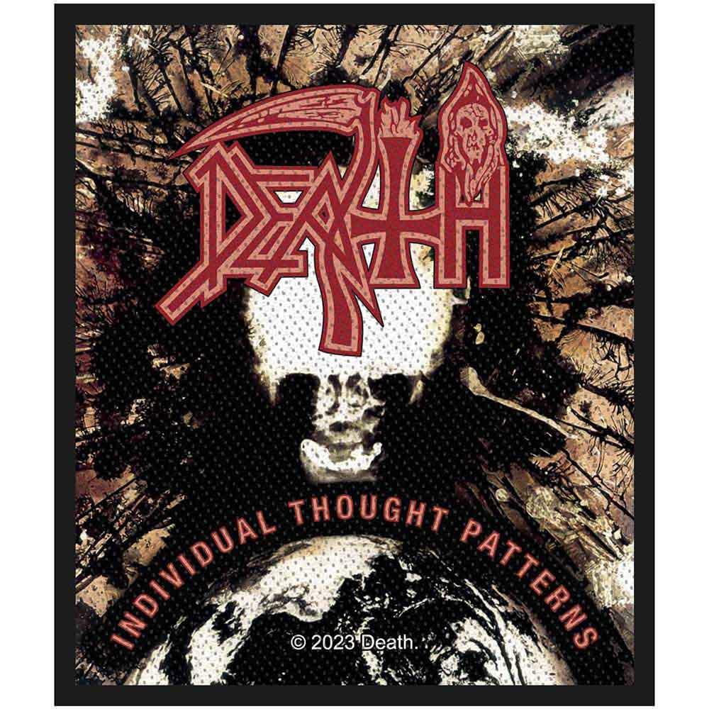 Death Individual Thought Patterns Woven Standard Patch