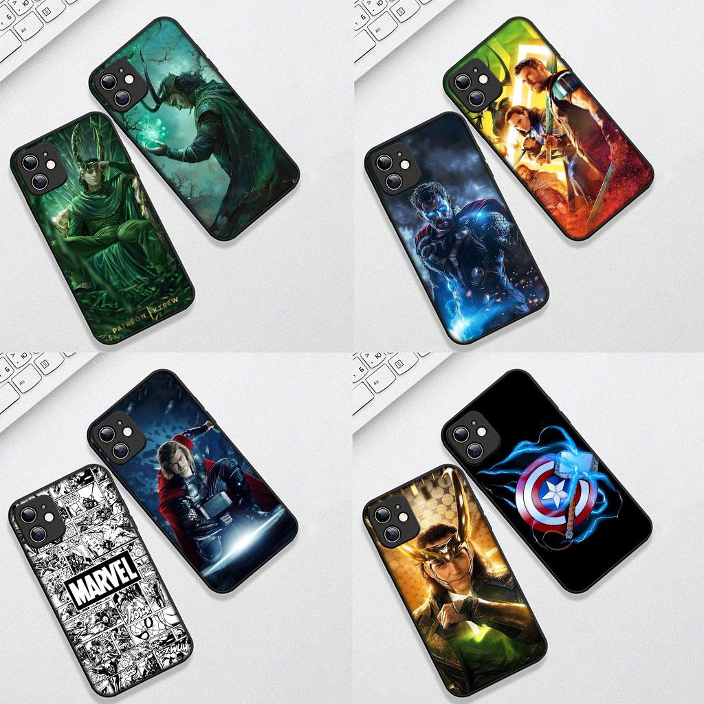 Phone Cover Loki Marvel Thor Odinson for Samsung Galaxy S22 S21 S20 Fe Ultra S9 Plus A13 A22 M21 M31 M55 M15 Soft Case