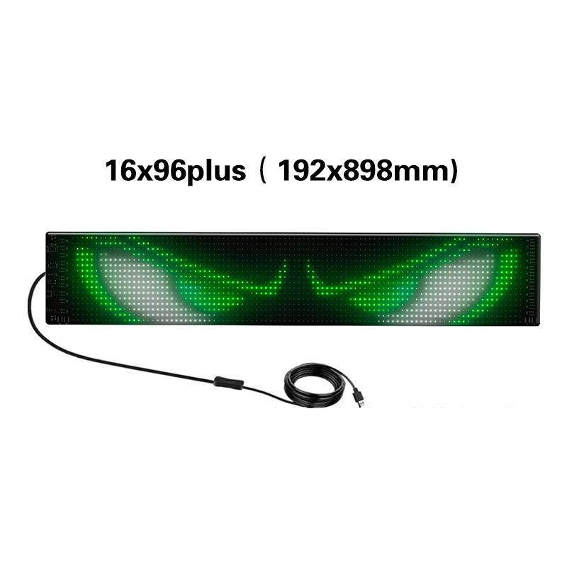 Waterproof Bluetooth LED Display Screen: Interactive Rear Window Expression with Flexible Soft Screen