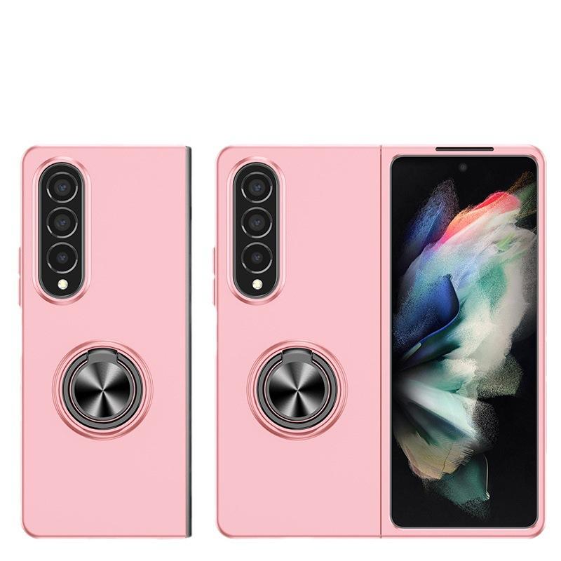 Применимо к чехлу для мобильного телефона Samsung Z fold1ultra с магнитным кольцом-держателем, поддержкой беспроводной зарядки, флип-чехол 1/1/1, защитный чехол