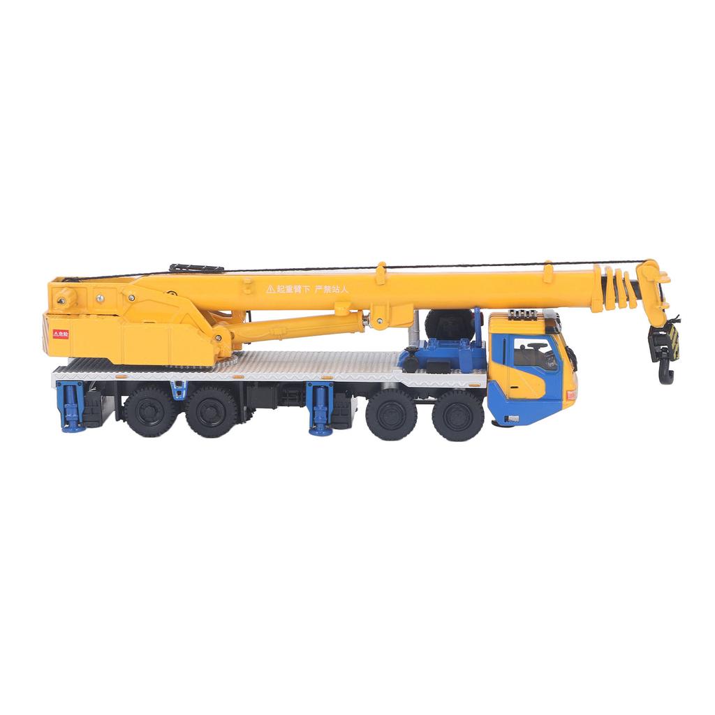 Diecast Truck Crane 1:55 Scale Miniature Heavy Duty Engineering Vehicle Model Alloy Gift Collection