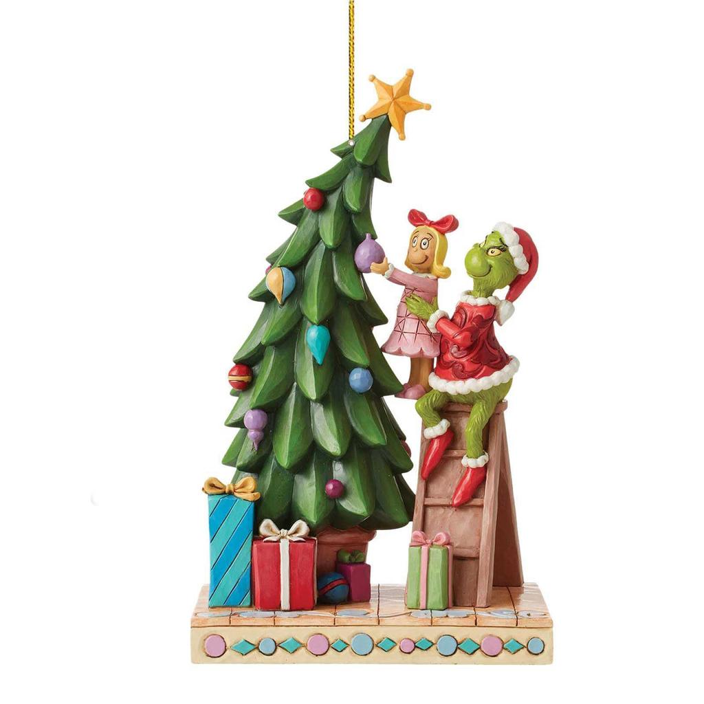 Christmas Tree Ornaments, Acrylic Hanging Xmas Tree Decoration Home Car Backpack Pendant Gift For Kids