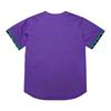 Black Purple Baseball Jersey Unisex Streetwear Loose Short Sleeve Button Up Shirt Summer Design Graphic Print Merch Clothing Men