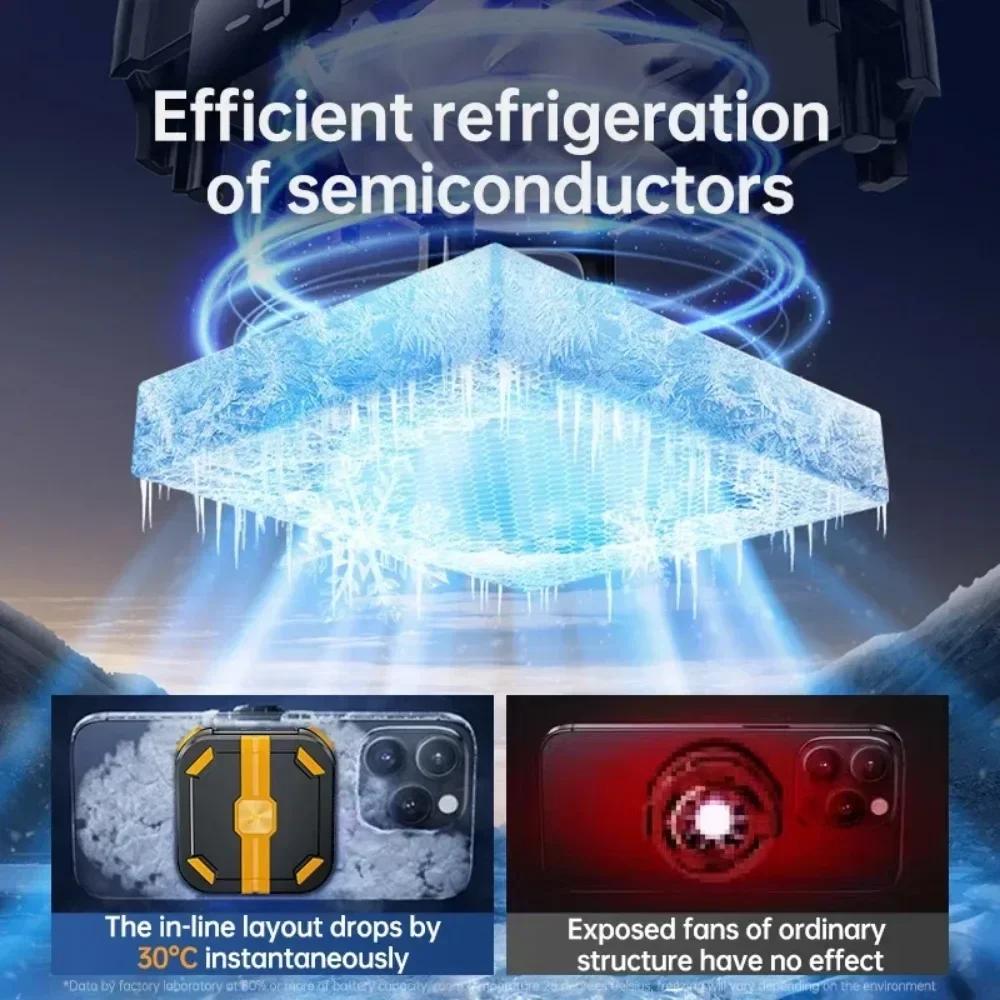 P70 НОВЫЙ 10 Вт Полупроводниковый кулер-радиатор для мобильного телефона с аккумулятором 2000 мАч Игровой кулер для PUBG для iPhone Android Универсальный