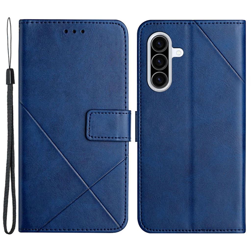 Для Samsung Galaxy A36 5G Чехол Кошелек Кожаный Чехол для Телефона с Линейным Узором