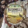 Металлическая вывеска Bushmills Retro 8x8 Винтажная жестяная настенная живопись Ирландский виски Бар Паб Декор Мужской комнаты