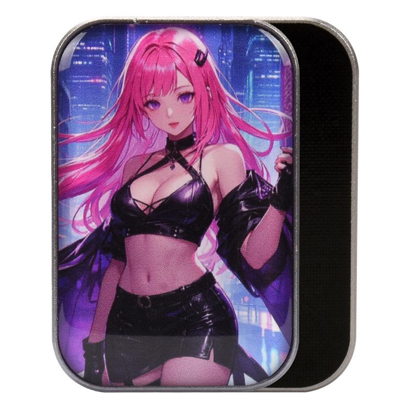 Алюминиевая EDC Push-карта Игрушка-фиджет