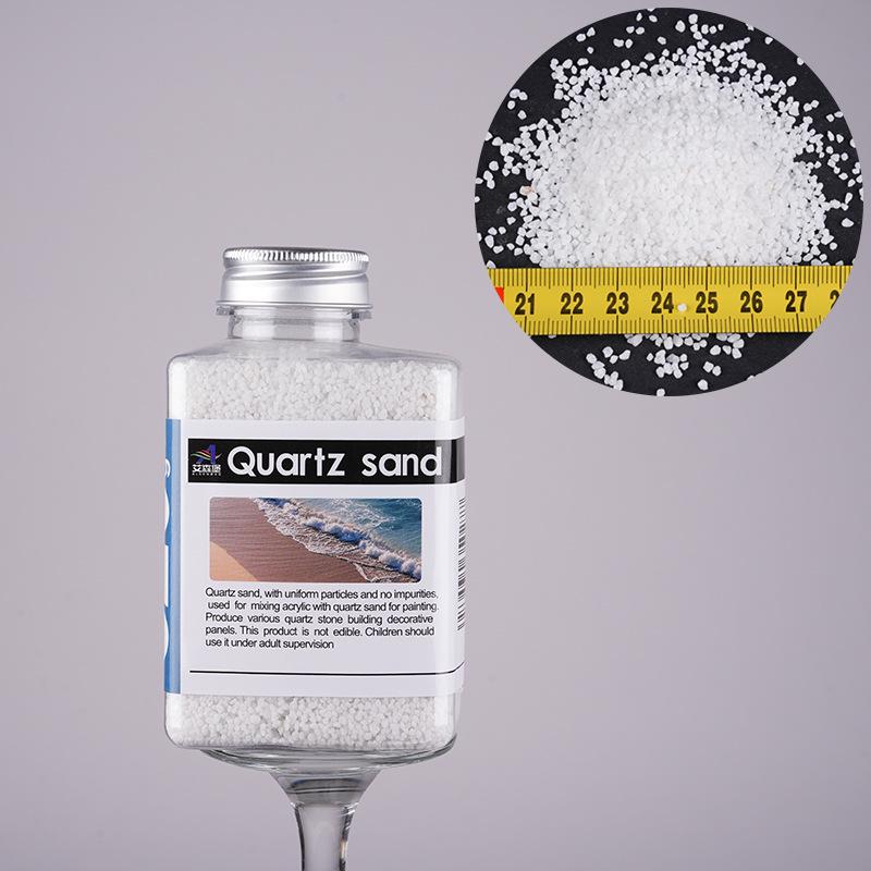 Белый кварцевый песок акриловый пигмент: Тонкие минеральные гранулы для красок ручной работы