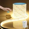 PIR Motion Sensor COB LED Strip Light 24V Led Light Tape Stairs Corridor Bedroom Wall Kitchen Cabinet Backlight Lighting
