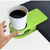 1 шт. держатель для напитков зажим зеленый многофункциональный портативный настольный держатель для бутылок и чашек, держатель для питьевой воды и кофе