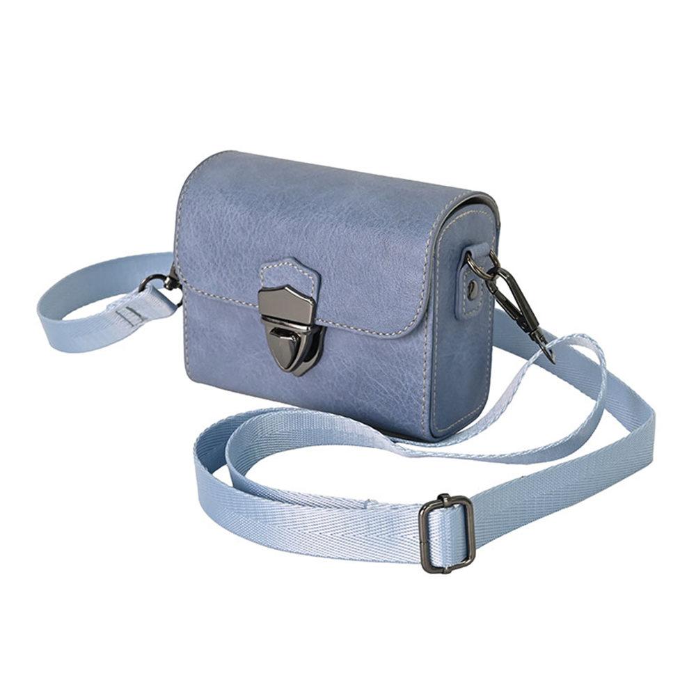 Универсальная сумка-чехол для камеры из ПУ кожи для Canon SX740 SX730 G7X2 G7X3 G9X M100 M200 Sony ZV1 ZV1F ZV1M2 HX90 Ricoh GR GR2 GR3