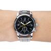 Fashion Neutral Quartz Analog Wristwatch Steel Band Watch