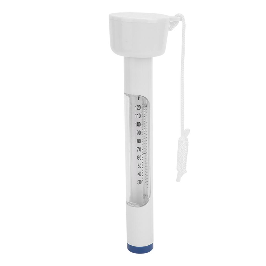 2PCS High Quality Compact Lightweight Swimming Pool Water Temperature Meter Float ThermometerWhite