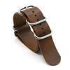 Extra Long Genuine Leather Burst-Pattern Watch Strap for Men & Women
