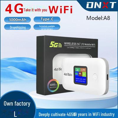 Портативный 4G WiFi роутер с цветным экраном