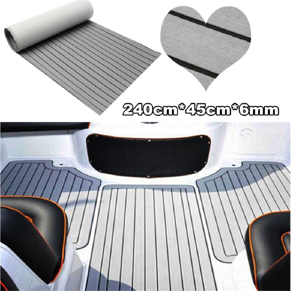 Тик EVA Пена Лодочный Настил - Нескользящий, Водостойкий (240см×45см×0.6см)