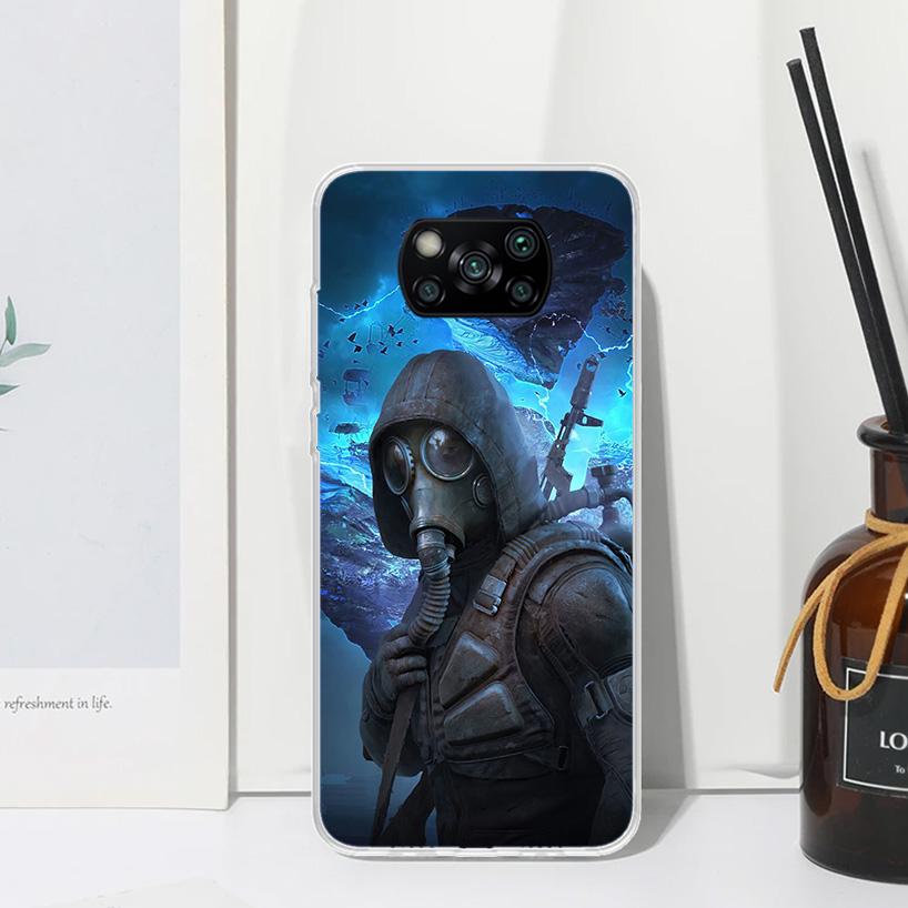 Game S-Stalker Phone Case For Xiaomi Poco X7 X6 X5 M7 M8 Pro F7 Ultra Redmi 15C 15 13C 13 12C 12 10 10C 10A Art Fundas Poco X7 X