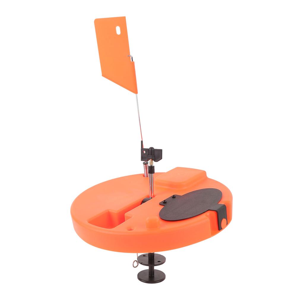 Зимняя удочка-флажок для подледной рыбалки, рыболовная снасть, инструмент с флагштоком, портативные рыболовные аксессуары, оранжевый