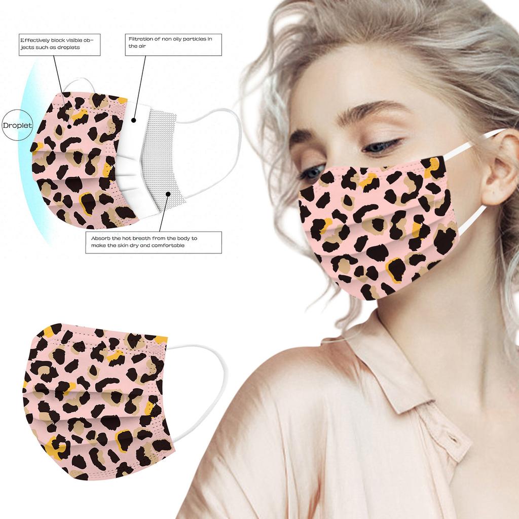 Disposable Unisex Mask Disposable Soft For Adults 3-Layer