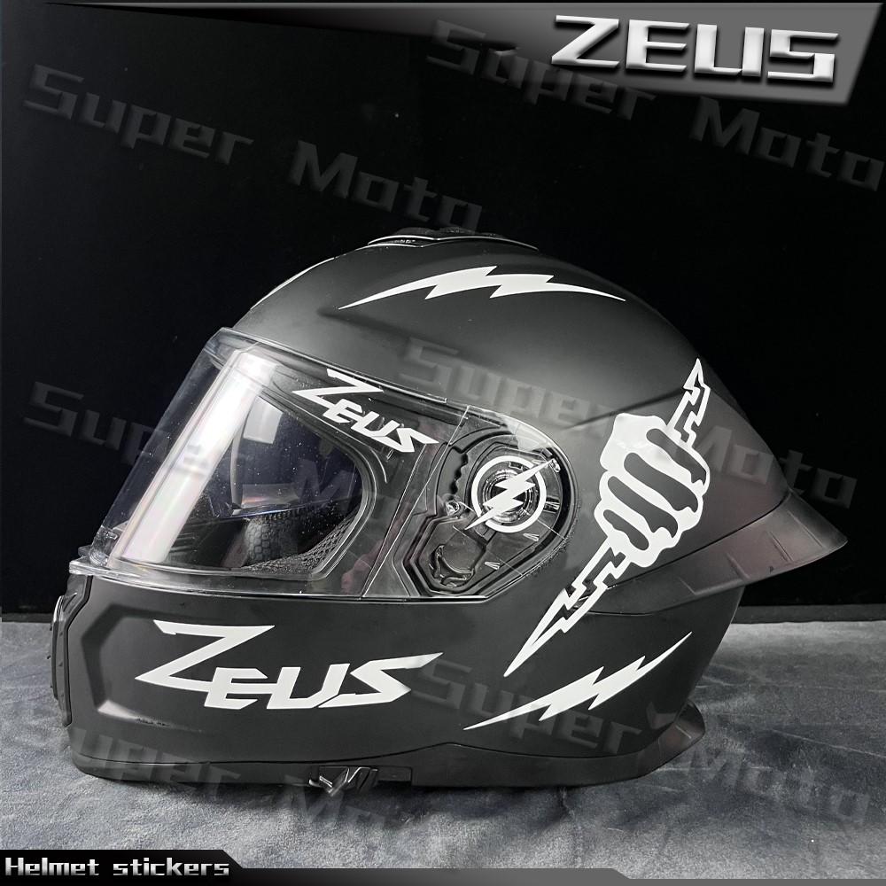 Наклейка на мотошлем ZEUS Водонепроницаемые Аксессуары Декоративные Для Yamaha Kawasaki Honda Ducati BMW KTM Benelli Наклейки