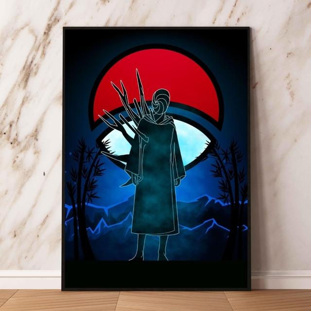 Художественные работы на холсте, живопись Наруто Неха Обито, рождественский подарок, украшение стены, комиксы