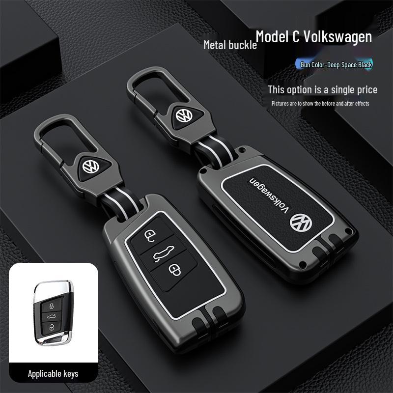 Чехол для ключа Volkswagen для Sagitar, Bora, Magotan, Golf, T-Cross, Tiguan L, Lavida и CC.