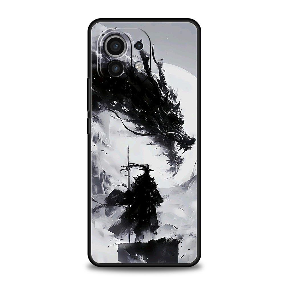 Чехол для телефона с драконом для Xiaomi Mi 15 14 13 12 11 Lite 14T 13T 12T 11T Pro Poco X7 X6 X5 X3 Pro F6 F5 F4
