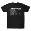 Мародер MAD-3R v1 Mechwarrior MWO Mech Combat RPG Подарок футболка для геймера Battletech Графическая cl
