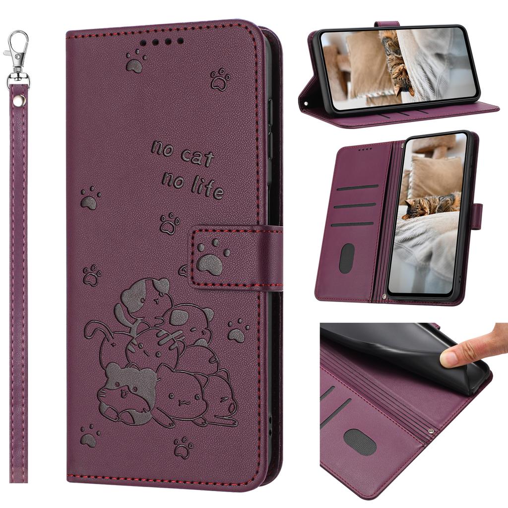 Кожаный чехол для Huawei Honor 400 200 90 Pro 400 90 200 Lite 200 90 400 Смарт-чехол 3D Кошелек с кошкой Флип Задняя крышка Чехол Слот для карты